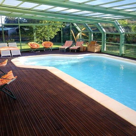 Chambre D'Hote Avec Piscine Couverte Coulaines Buitenkant foto